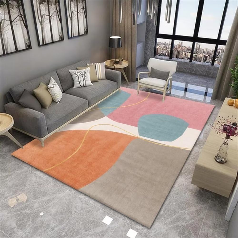 Tapis de chambre garçon marron 80x160 cm idéal pour un espace de jeu de gamer ado
