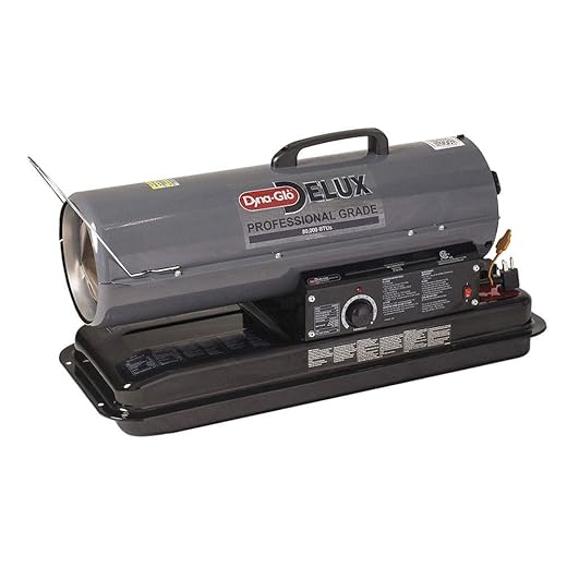 Dyna Glo Delux KFA80DGD 80,000 BTU Kerosene Forced Air Heater