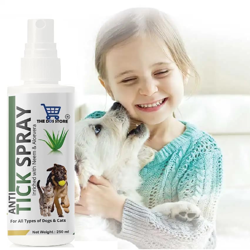 THE DDS STORE Dog Flea & Tick Treatment - Flea Treatment for Cat - Flea Spray for Dog-Repellent-Spray, with Natural Ingredients- Allergy Free Tick Repellent for Dogs, Puppies, Kittens-1 Piece (B0CG4HK9Z3) Amazon Price History, Amazon Price Tracker