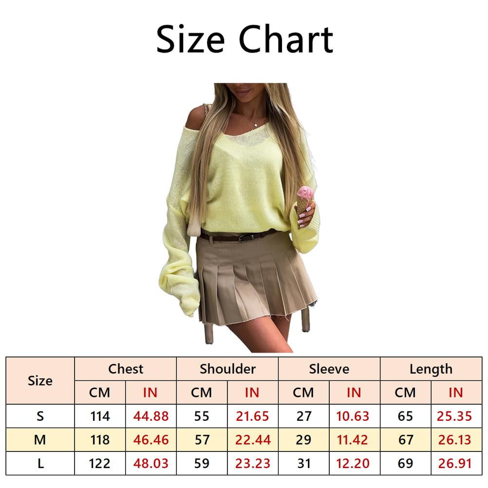 Donna Autunno Pigro Oversize Sciolto Maglia Top E Gilet 2 Pezzi Set Una Spalla Pullover