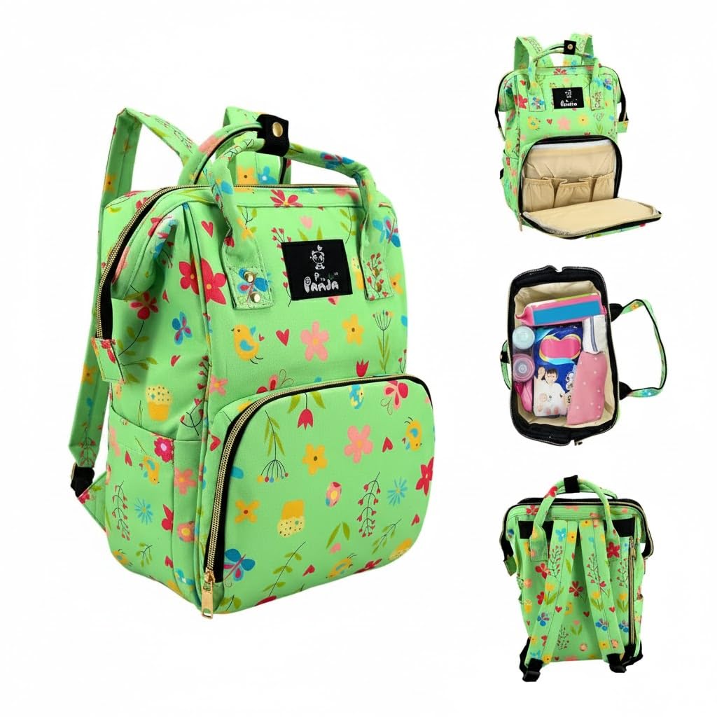 OBABY Baby Diaper Bag spacious/multi-pocket/diaper backpack/fashionable/waterproof/large capacity/durable/Maternity Backpack Cum Tote bag Spacious to Easily Organise Baby Essentials.-image-42