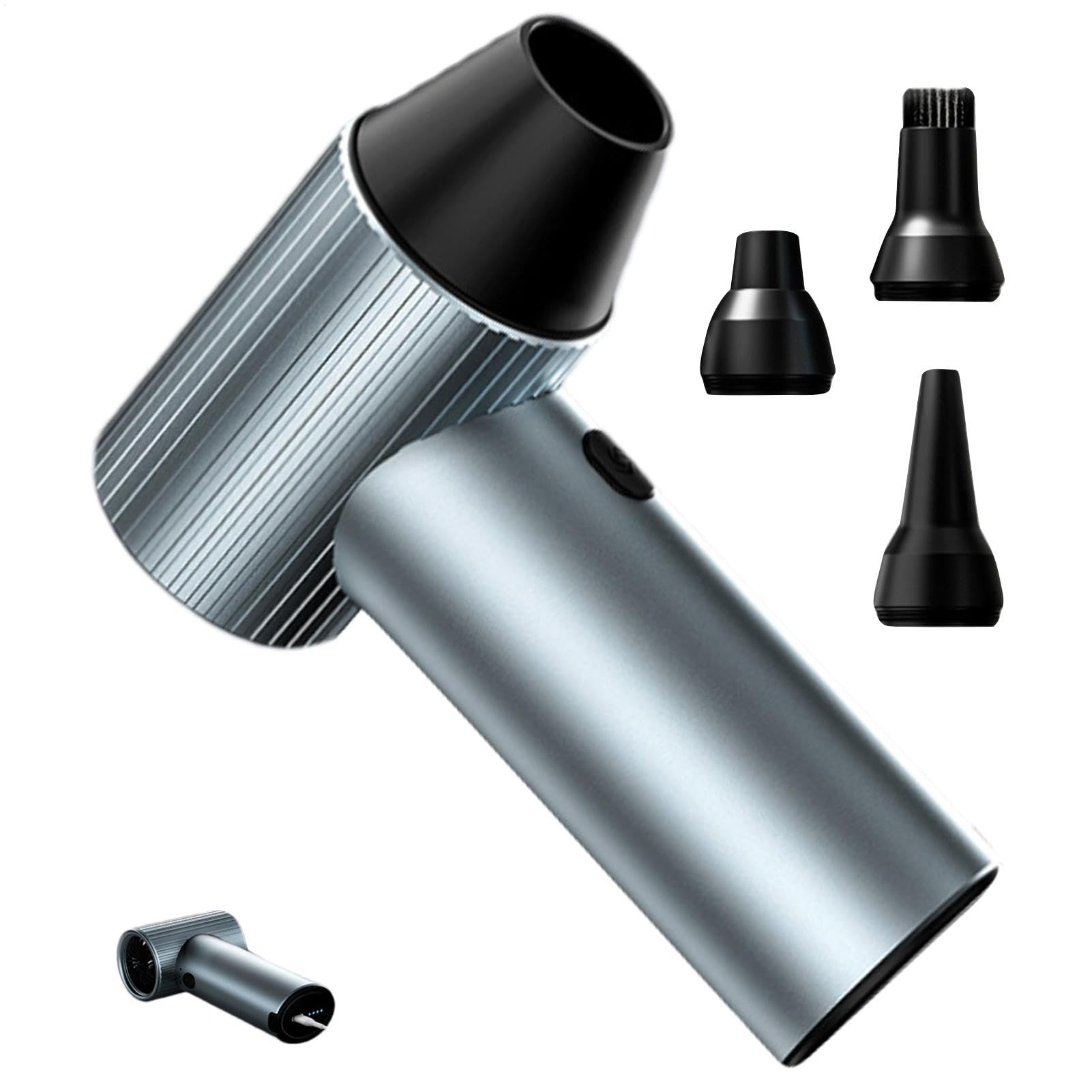 Soffiatore d'aria elettrico per PC Ventola turbo portatile a turbofan 90000 | Soffiatore D'Aria Ricaricabile Pulizia polvere per PC, auto, casa, dispositivi elettronici, computer