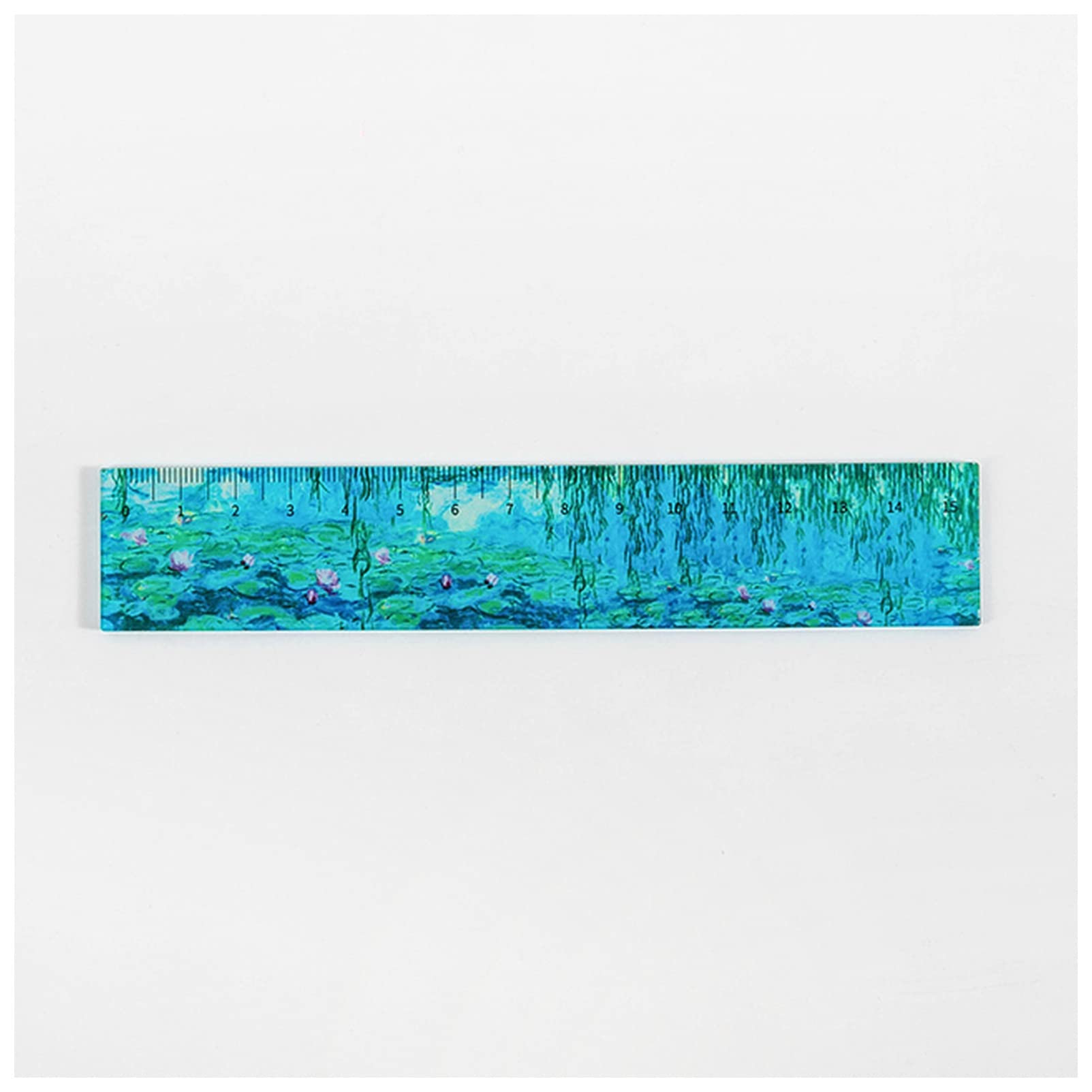 oiujhgCDS Rulers, 15CM Multifunctional DIY Children's Painting Ruler Student Office School Stationery Set(6)