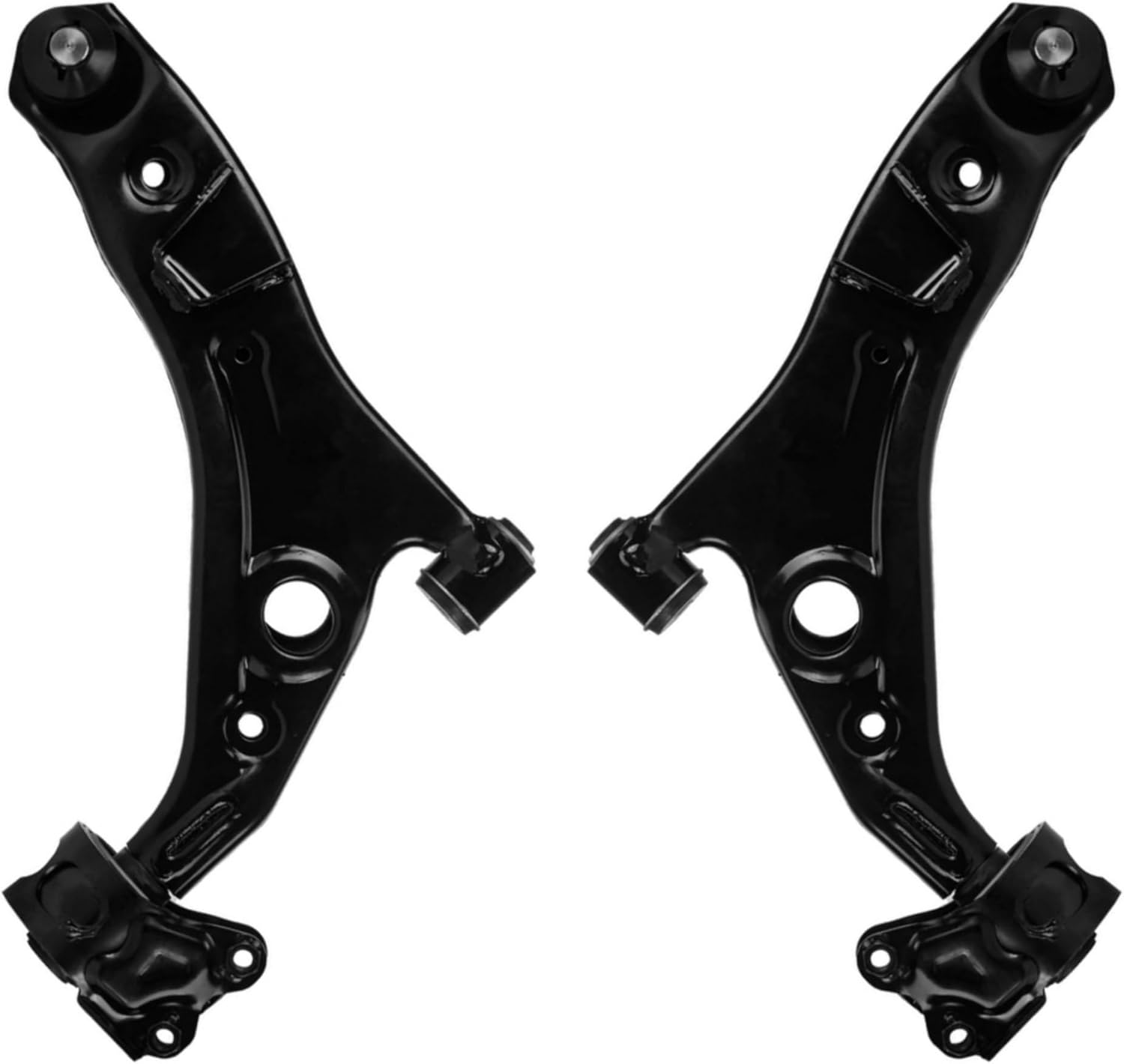 2PCS Front Right Left Lower Control Arms w/Ball Joint Suspension Kit Compatible with Ford Edge 2007-2014 for Lincoln MKX 2007-2014 for Mazda CX-9 2007-2013 K620486 K620487
