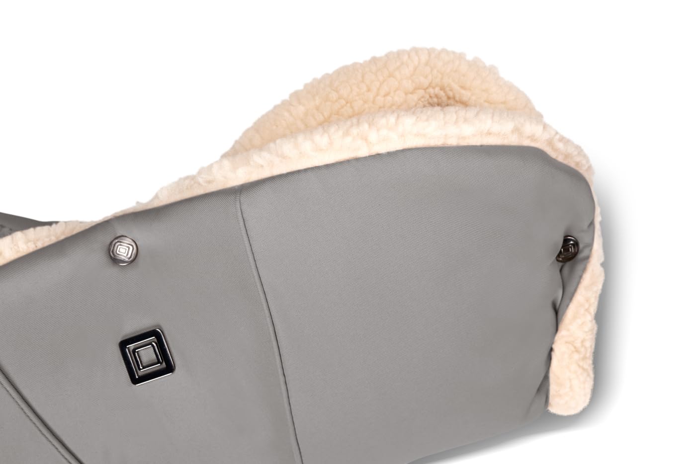 Moon Handmuff Premium & Windel Blaubaer | Passend für Kinderwagen & Buggy | Wasser- und windabweisender Handwärmer mit kuscheligem Innenfutter, | Handschuhe Ideal für kalte Tage | Einfach anzubringen