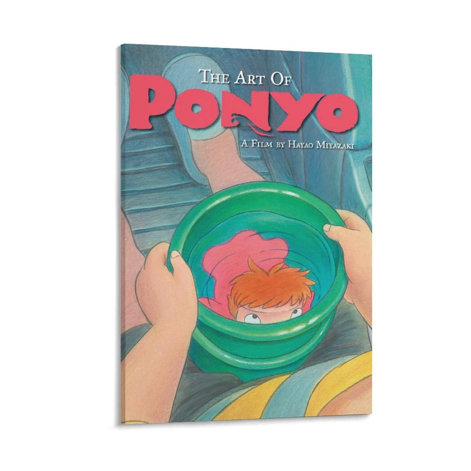 ZIF Poster De Film Ponyo, Peinture Décorative Sur Toile Pour Chambre à Coucher, 50 X 75 Cm