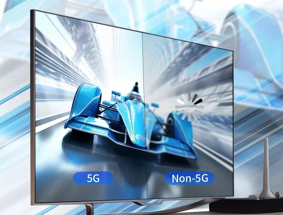 Image of Wireless HDMI Transmitter and Receiver, 50 Meter 165ft Range, Plug and Play, Support 2.4 /5GHz 1080P Streaming Audio Video from Laptops, PC etc (HDMI Wireless Plug and Play 50 m Long Range RX-TX)