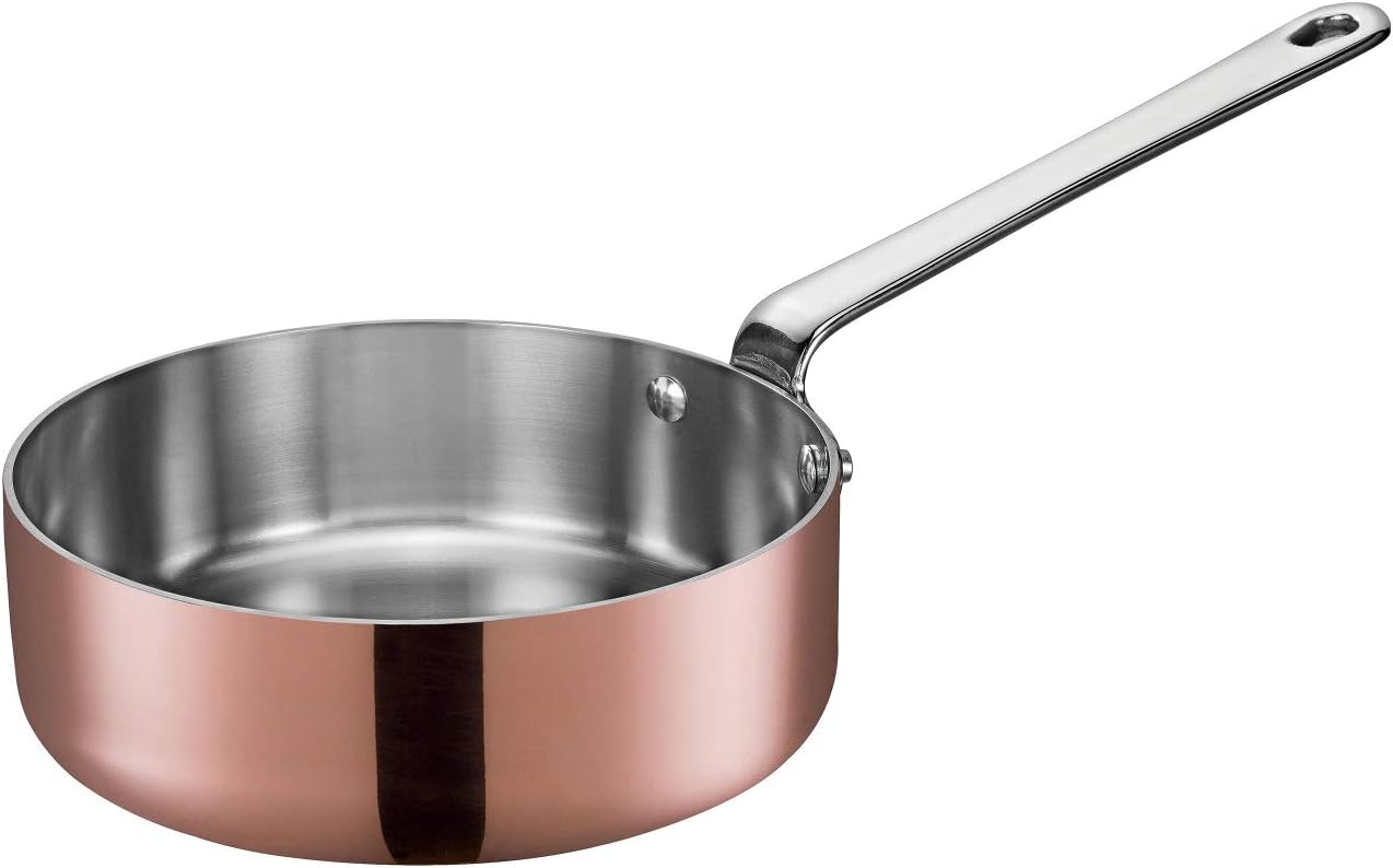 Scanpan Maitre 'D Copper Saute Pan, 0.8 quart, Metallic