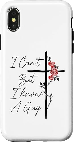 Miniatura 7 de Funda para iPhone 1212 Pro I Can't But I Know A Guy Jesus Cross Flower Case