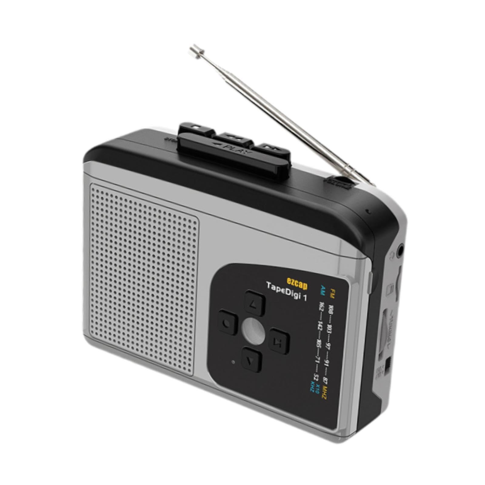 THE STYLE SUTRA Cassette Tape Player FM AM Radio Walkman Personal Cassette Recorder for News-image-23