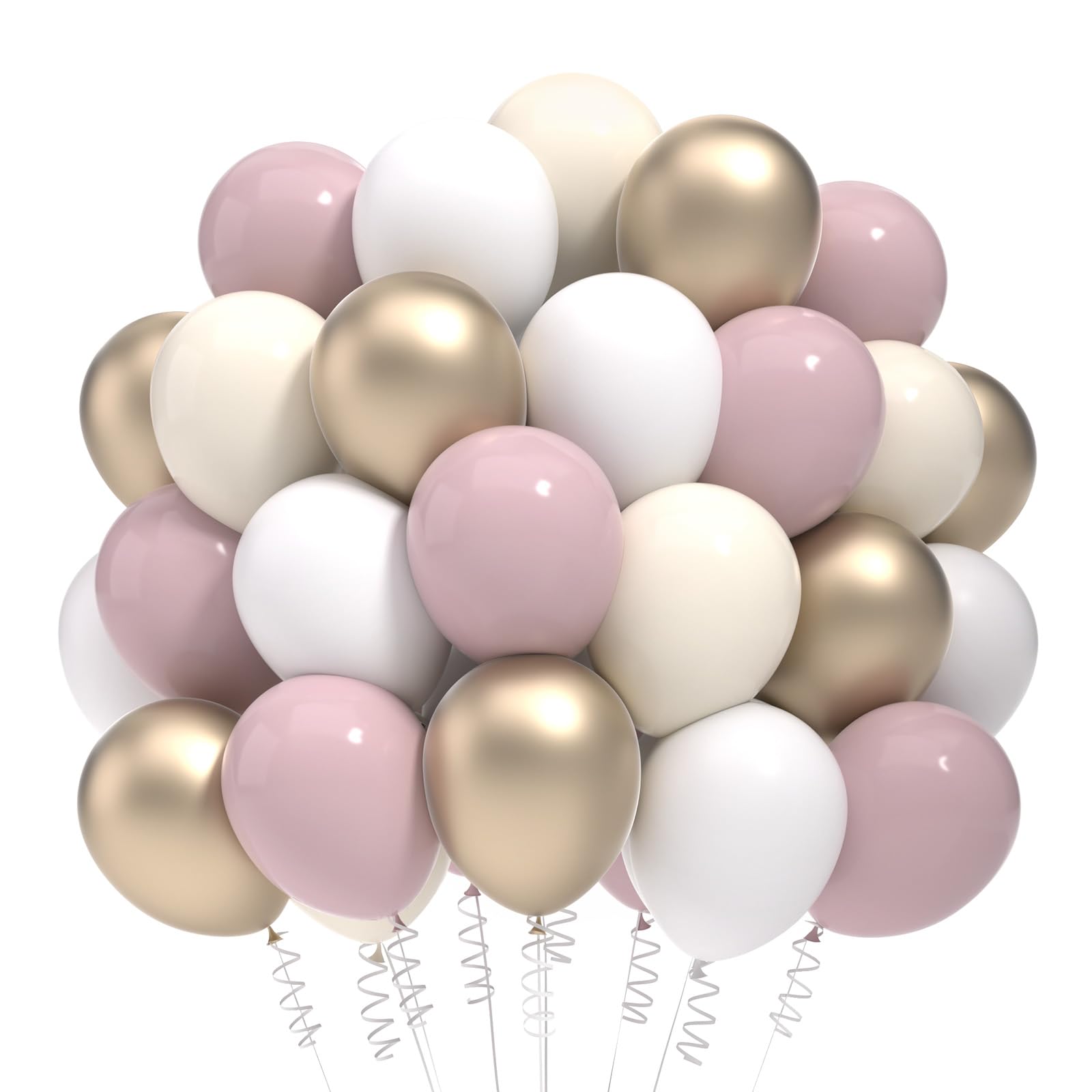 100 piezas Globos Blancos,12 Pulgadas Globos Cumpleaños Blanco,Globo de Látex para Bodas Cumpleaños Fiestas Baby Shower Graduación — view 24