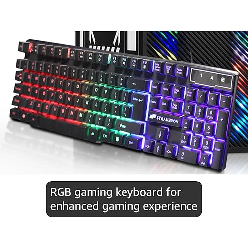 Amazon.com: HP RGB Gaming Desktop Computer, Intel Quad Core I5