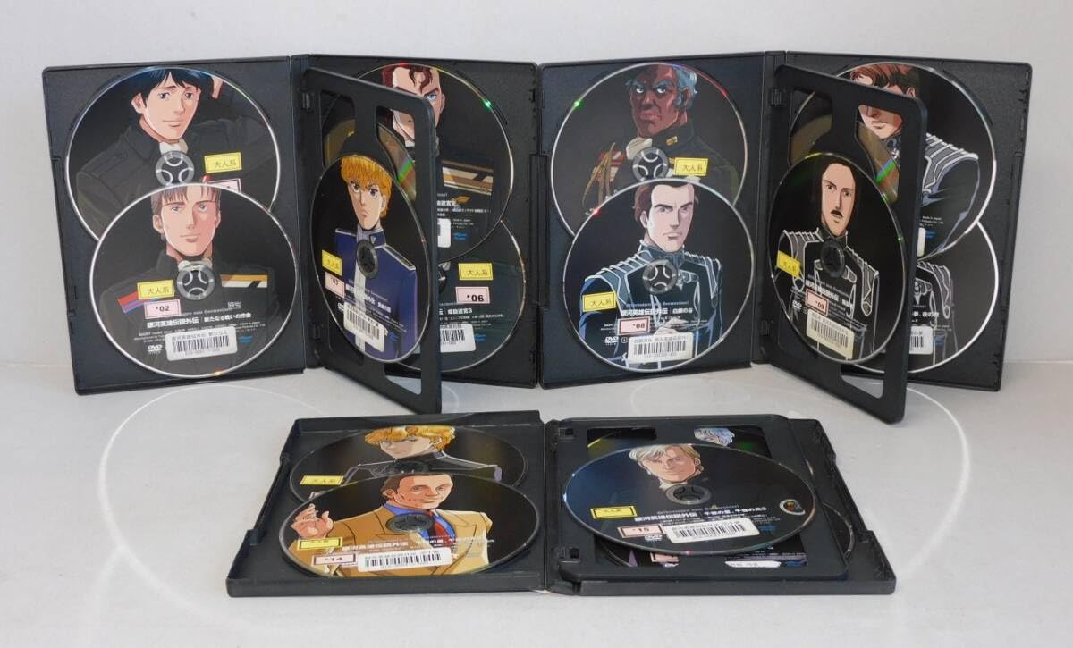 銀河英雄伝説外伝 全１７巻 DVDレンタル落ち Amazon.co.jp: DVD 銀河英雄伝説外伝 全17巻銀河英雄伝説 全巻 アニメ