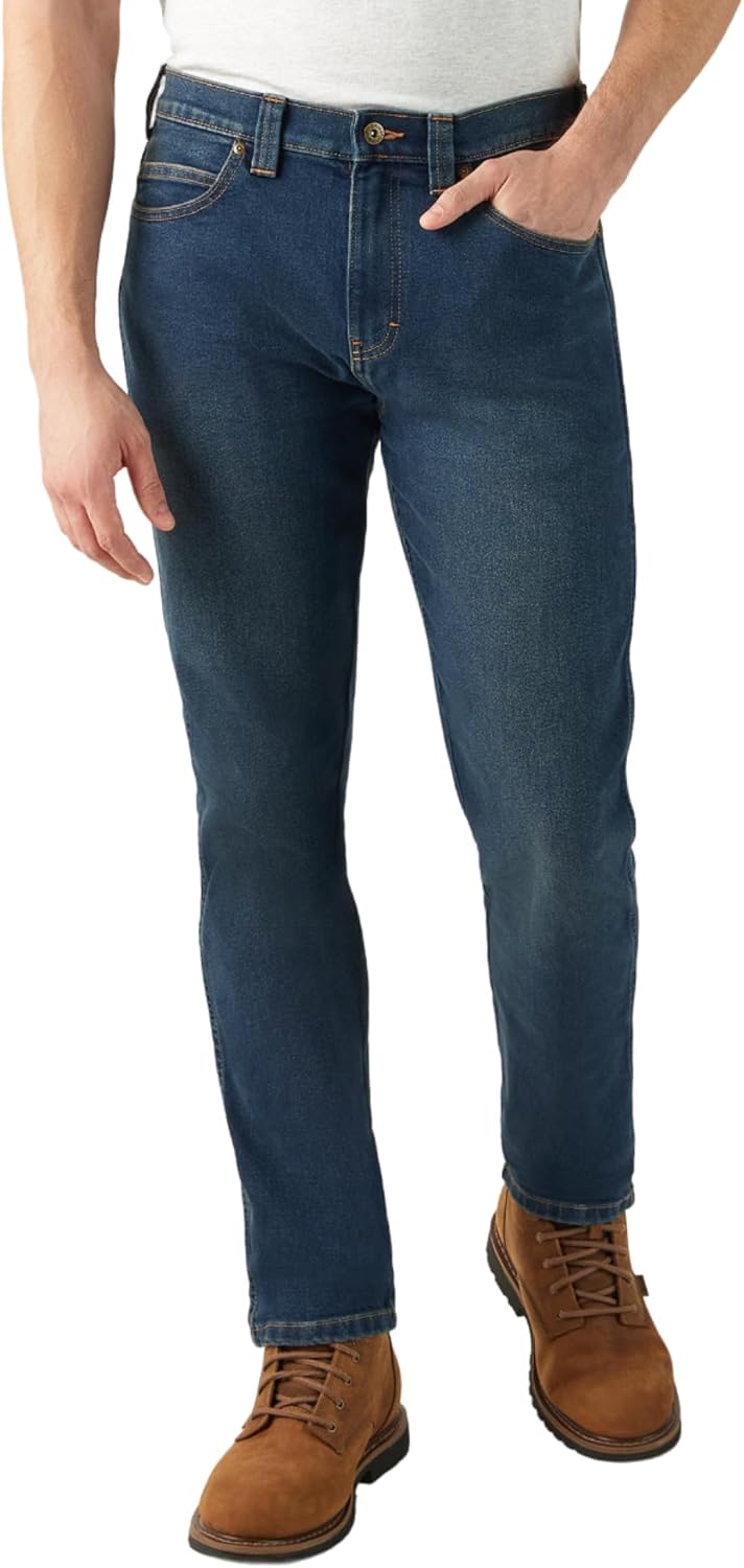Dickies Mens 5-Pocket Athletic Taper Denim Jean