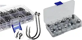 Kit 600 Anzóis E Kit Chumbada Para Pesca!