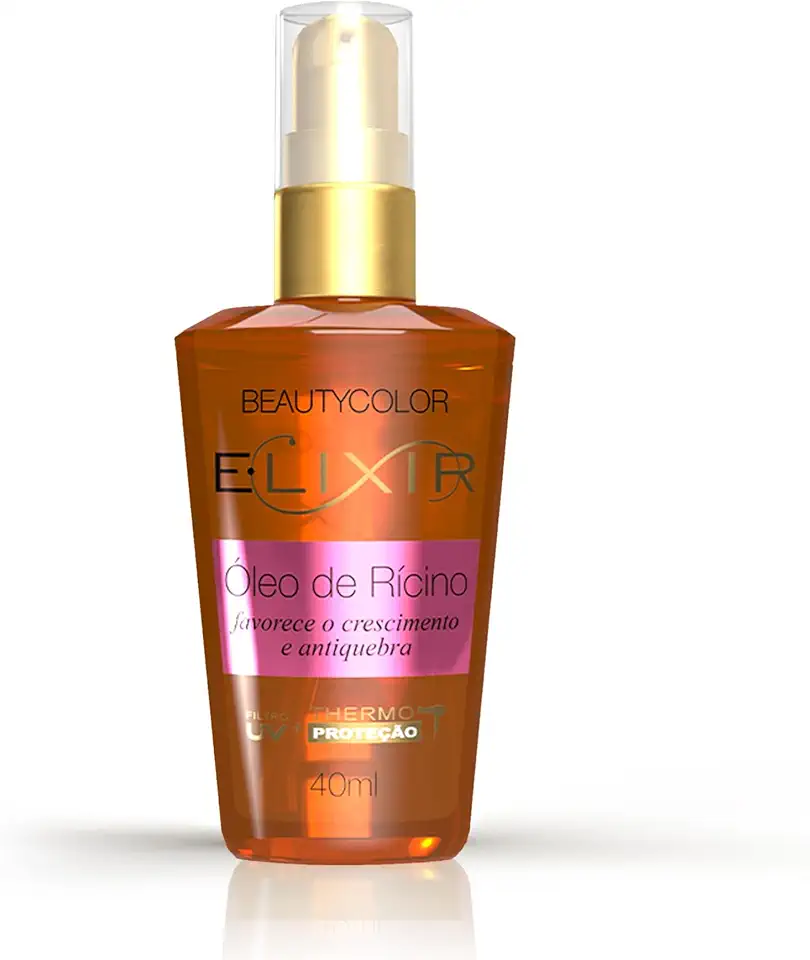 E.lixir Óleo de Rícino - Ação Antiquebra - BEAUTYCOLOR - 40ml