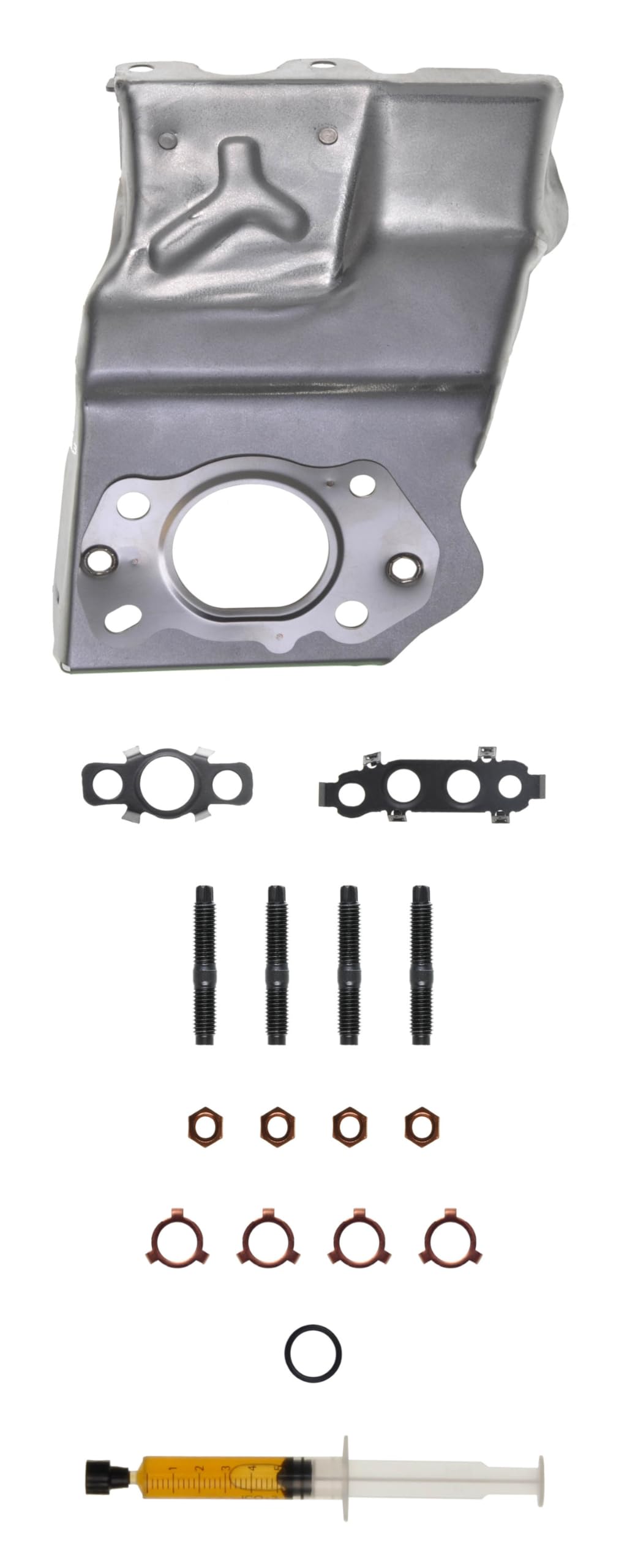 AJUSA JTC12013 Juego de montaje turbocompresor Compatible con PEUGEOT 208 I Hatchback CA, CC 2008 I A94, CU 308 SW II LC, LJ, LR, LX, L4 308 II Hatchback LB, LP, LW, LH, L3 Partner II Furgoneta