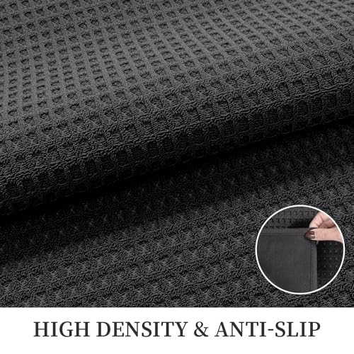 YIHOUSE Indoor Door Mat 20" x 32", Non-Slip Washable Entryway Mat, Dirt Trapper Absorbent Entrance Mat, Low Profile Floor Mat for Front/Back Door, Entryway, Dark Gray ﻿ by YIHOUSE - Used condition - Image 4