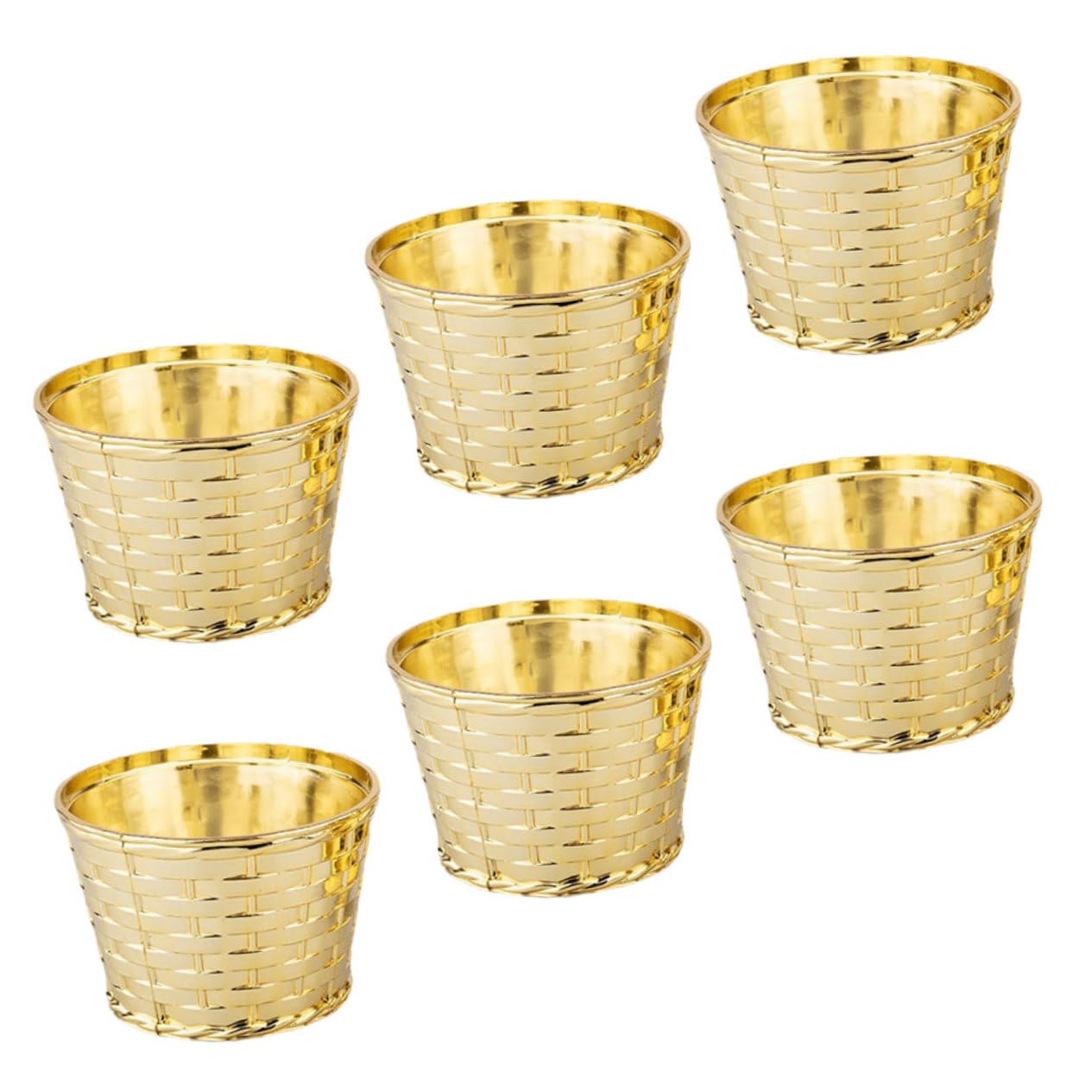 OKUMEYR 6pcs Tabletop Christmas Tree Stand Stable Base for Artificial Xmas Trees Easy to Install Fixed Holder Basket Design for Holiday Decor