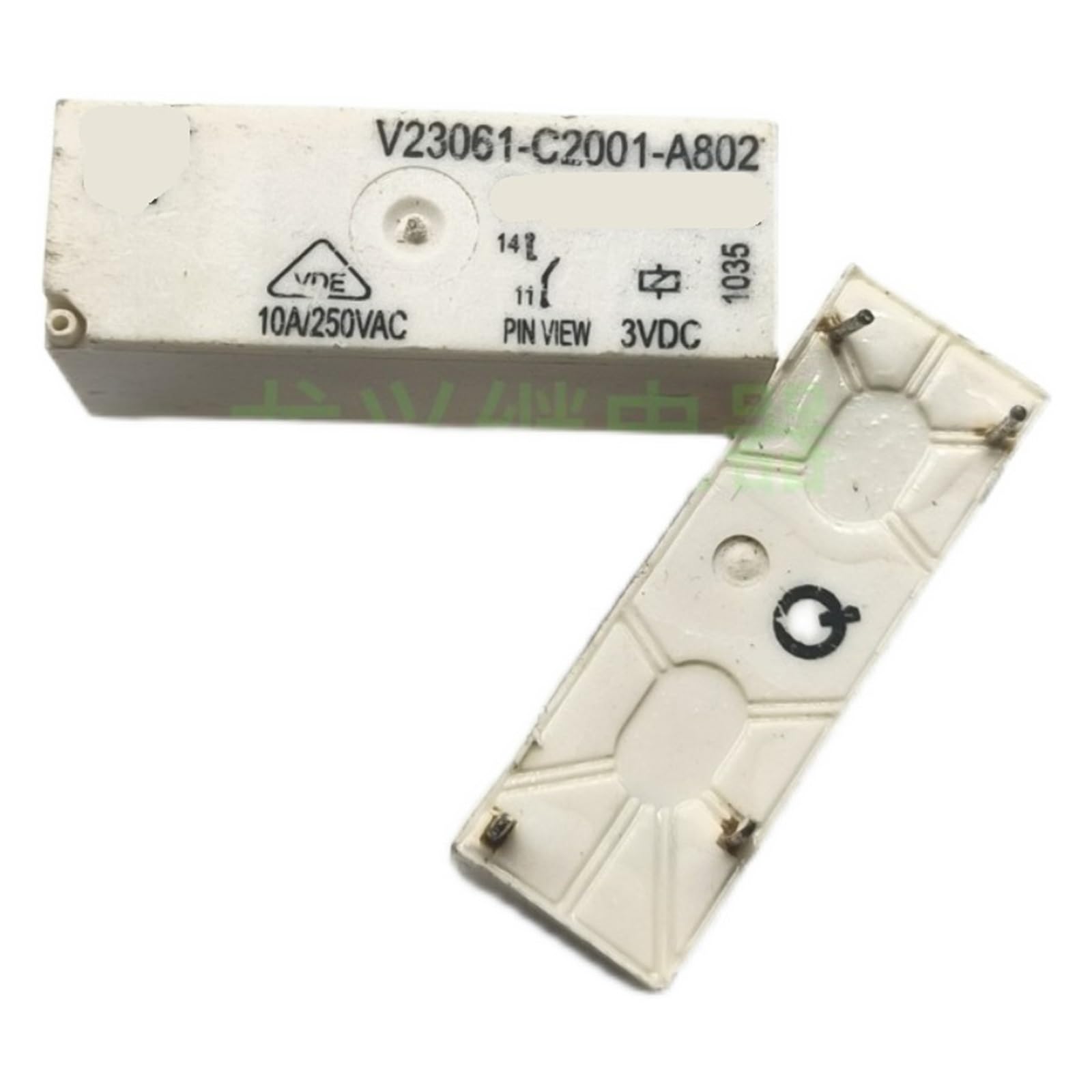 Relé 3VDC V23061-C2001-A802 interruptor electromecánico 10A repuesto electrónica 3