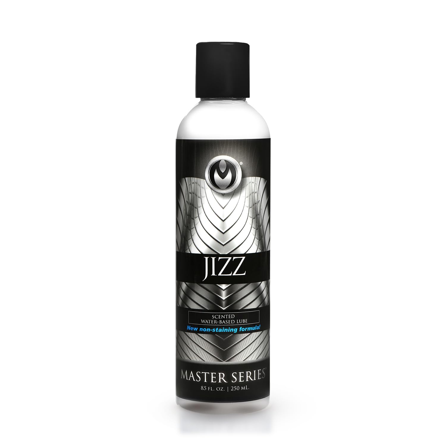 Master Series Jizz WaterBased Lube | Creamy White Liquid with Realistic Texture & MuskInspired Scent | NonStaining & Easy to Clean | 8.5 oz Bottle | Natural Ingredients | Slick Feel