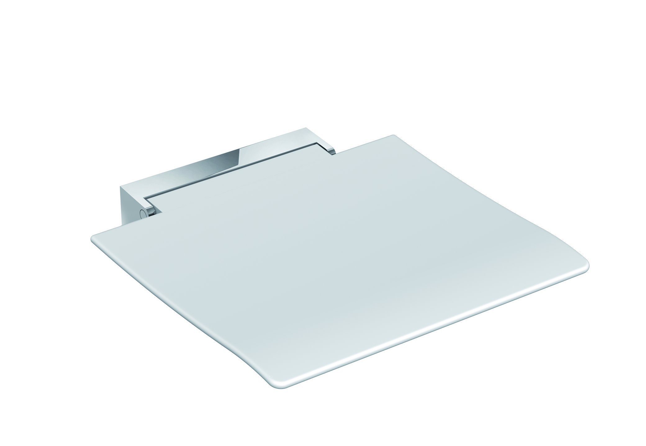 HEWI Klappsitz 350, Duschsitz 350x373 mm, Sitz klappbar, Weiß/Anthrazitgrau, max. 150kg - 950.51.20590