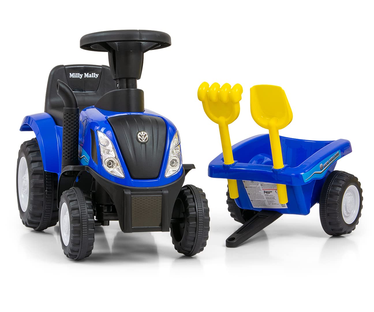 New Holland T7 Milly Mally Tractor con remolque