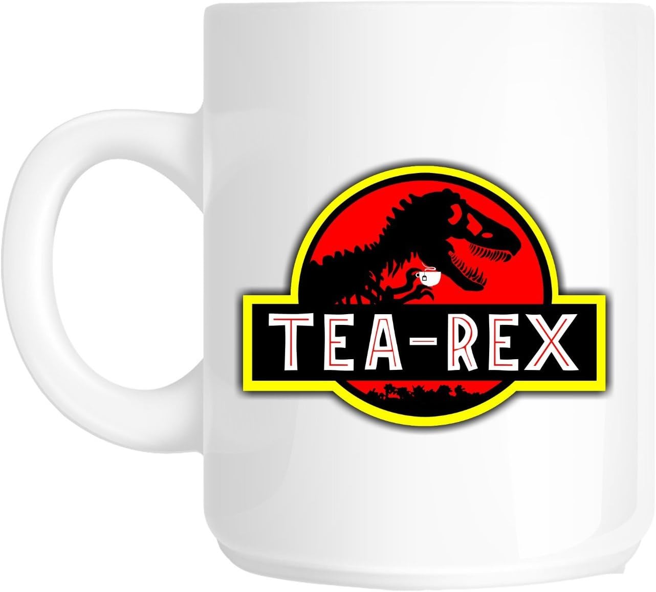 Novelty Jurassic Park Tea-Rex Gift Slogan Mug
