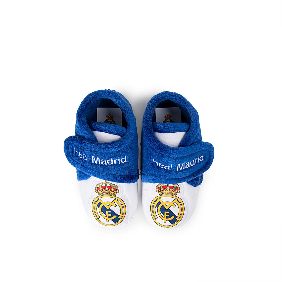 MARPEN SLIPPERS, Zapatillas de casa Real Madrid CF Oficiales Botitas de Invierno para Bebé, Niño o Niña, Temporada 25/26