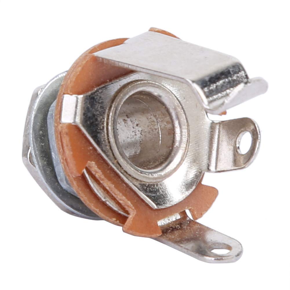 10 Sztuk Gniazdo Wejściowe Mono, 6.35mm Switchcraft 1, 4 Jack Mono żeńskie Gniazdo Wejściowe do Gitar Elektrycznych Basy Akcesoria do Instrumentów Muzycznych