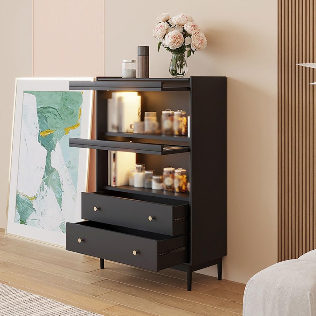 Buffet Cabinet Creative And Fashionable Household Storage Cabinets, Living Room Entrance, Kitchen Tableware Buffet Cabinet with Storage