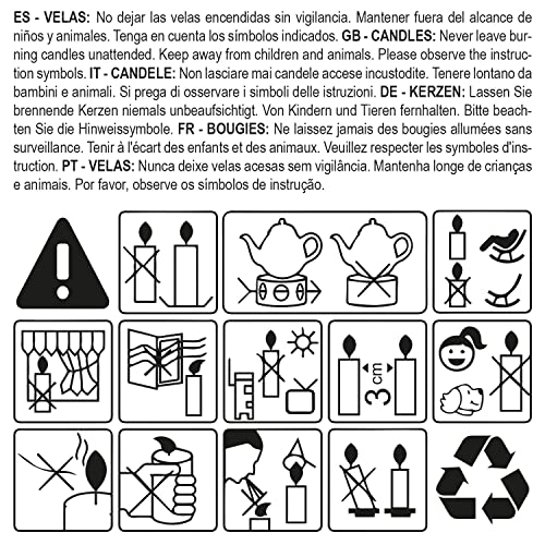 Miniatura 8 de Pack Cia Co 300 Velas De Te 4 Horas. Velas Blancas Redondas Sin Aroma Y 100 Parafina. Diámetro 38 Mm, Ideal Hostelería Sin Olor