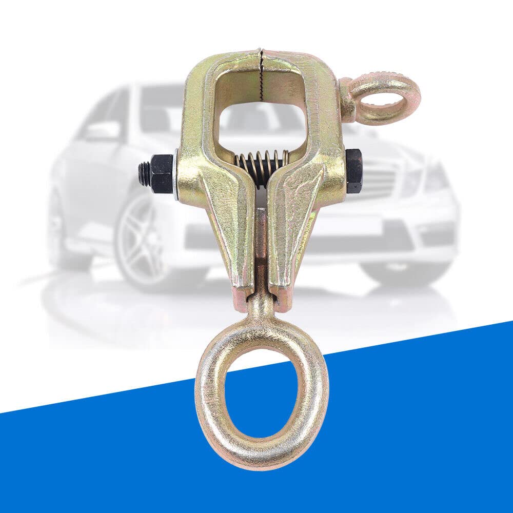 Pince de traction auto-serrante, pince de carrosserie supérieure et droite de 5 tonnes, poignées de cadre auto-serrantes à 2 voies pour réparation de carrosserie de voiture