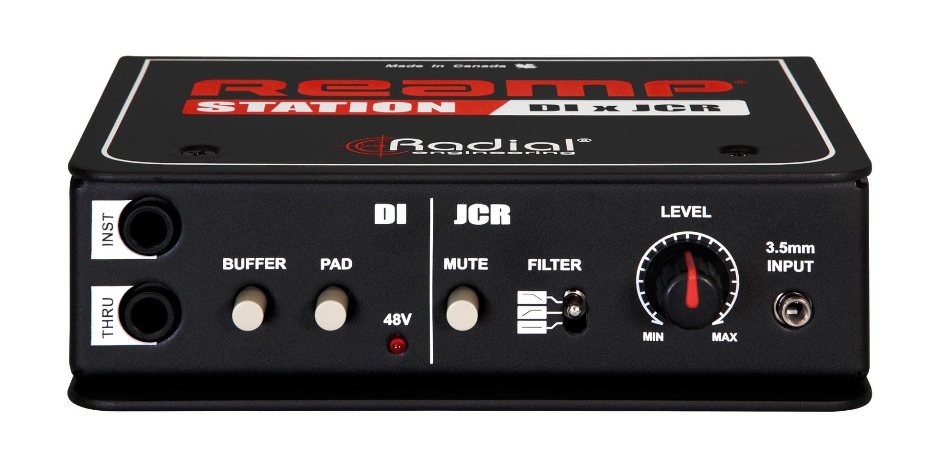 Radial Reamp Station Combo Active Direct Box & Reamp JCR : Amazon