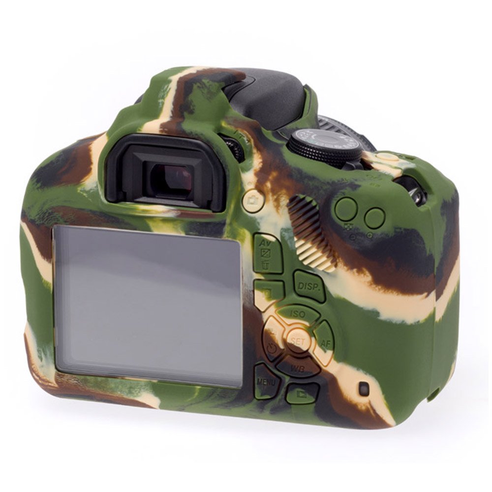 EasyCover Silikonowe etui ochronne na aparat Canon EOS 1200D - kamuflaż