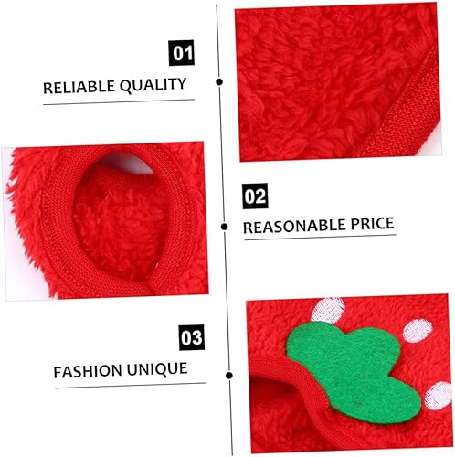 Miniatura 3 de Ipetboom Ropa de conejo para mascotas, ropa para cachorros, 2 piezas, ropa cálida para mascotas, ropa de conejillo de indias, ropa para cachorros,