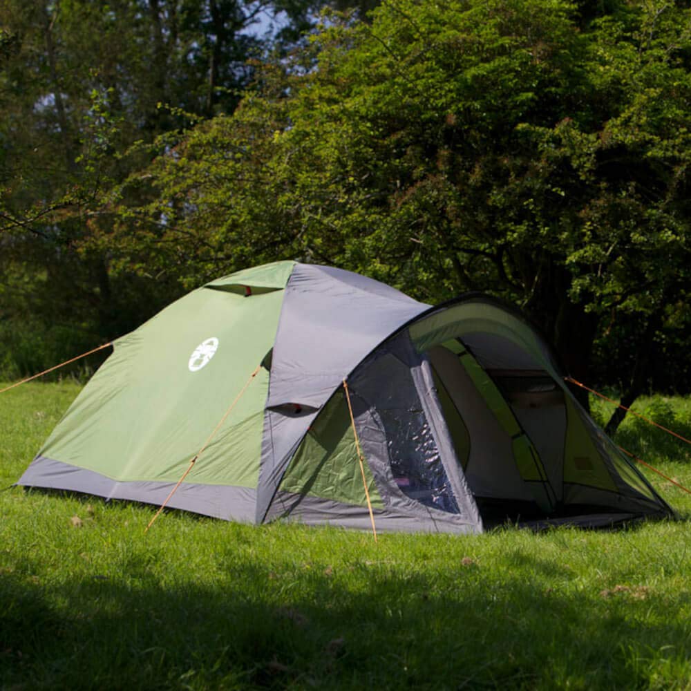 Coleman Darwin 2+ Zelt, 2 Personen, 2 Mann Zelt, Igluzelt, Festivalzelt, Leichtes Kuppelzelt mit Vorzelt, Wasserdicht WS 3.000 mm