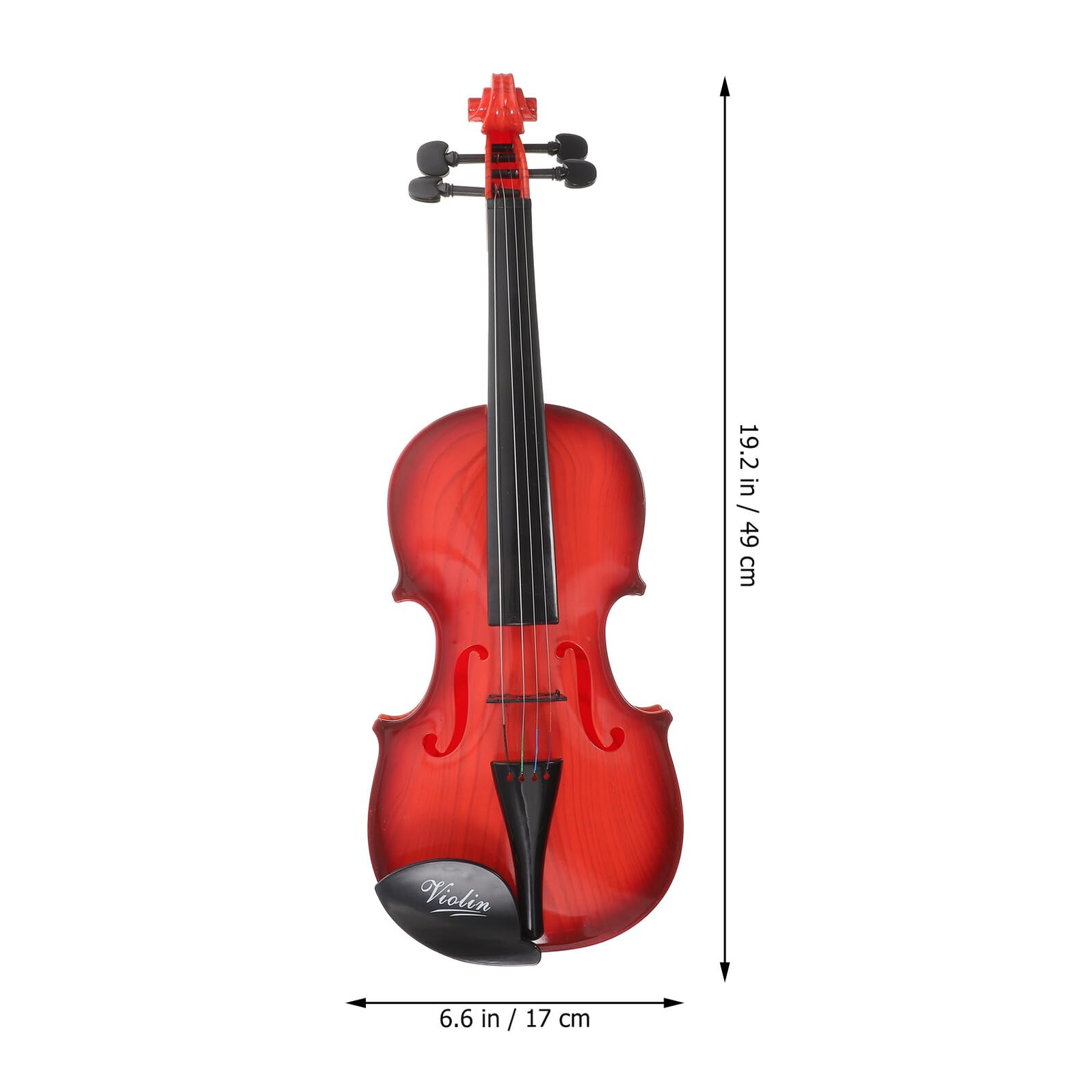 Violino Giocattolo per Educazione Musicale e Regali di Compleanno in Plastica Piccolo e Delicato Strumento Musicale Coltiva Creatività per Bambini