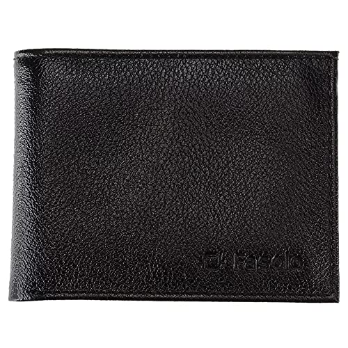 Carteira Masculina Fasolo Couro Preta