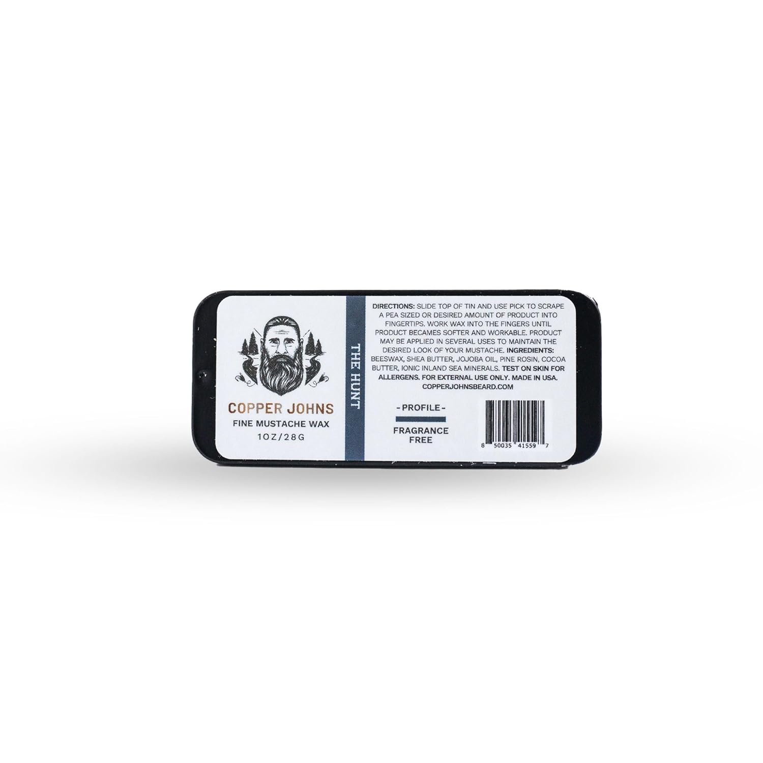 Copper Johns Mustache Wax Promotes Clean & WellKept Mustache Strong AllDay