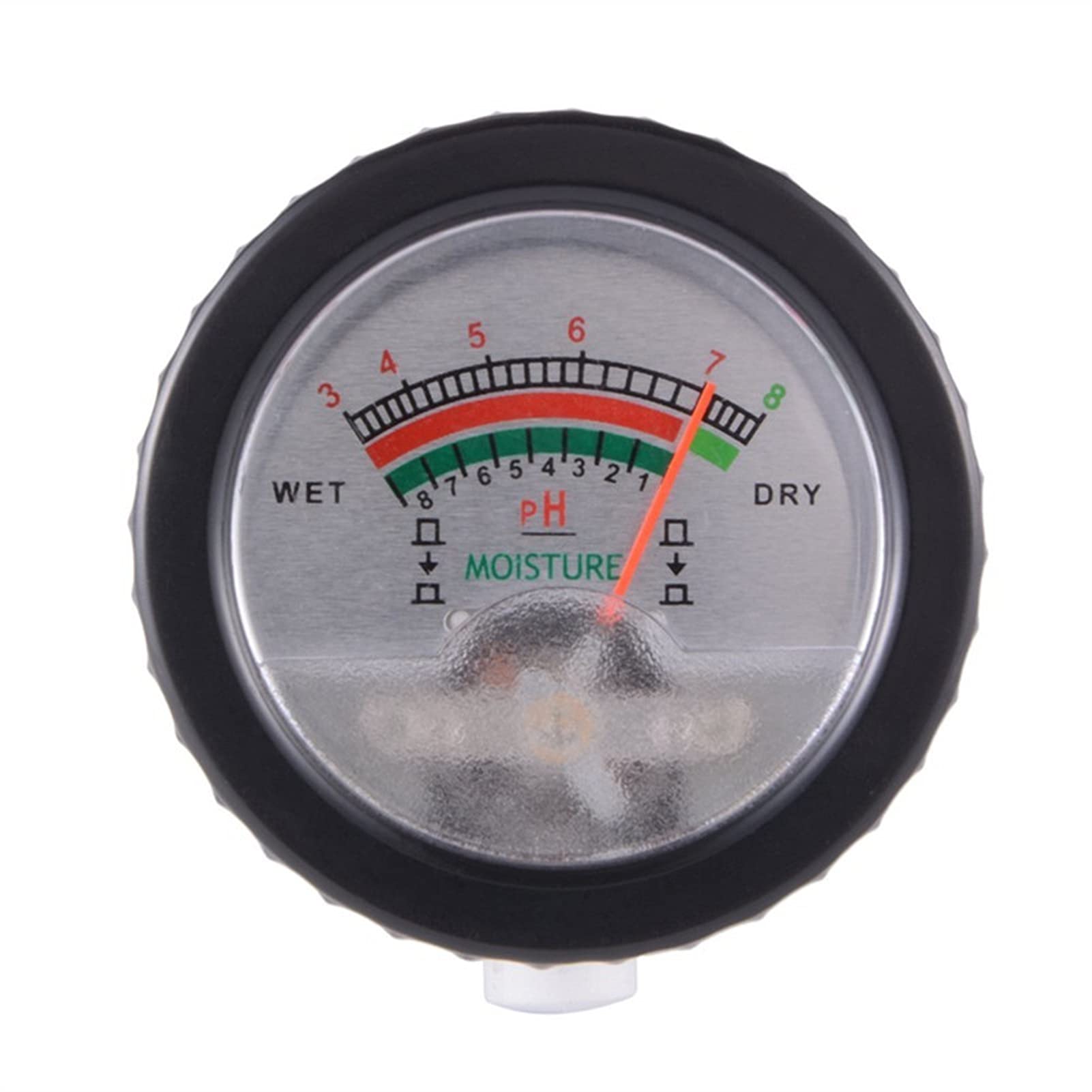 Tragbare boden pH-feuchtigkeitsmesser 1-8 pH 3-8 feuchtigkeitstester for garten pflanze blume crop hydroponics Analyzer 10-80% Hygrometer