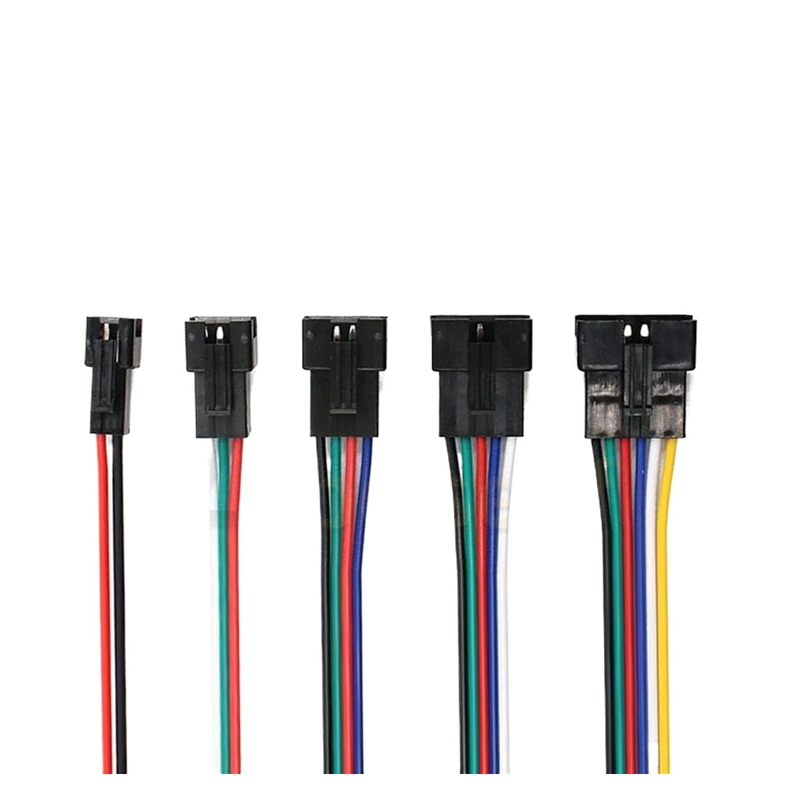 Conector JST SM de 2 pines para reparar y extender tiras LED sin necesidad de soldar