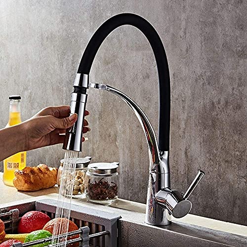 Robinet mitigeur de cuisine pour évier et lavabo de maison au design moderne