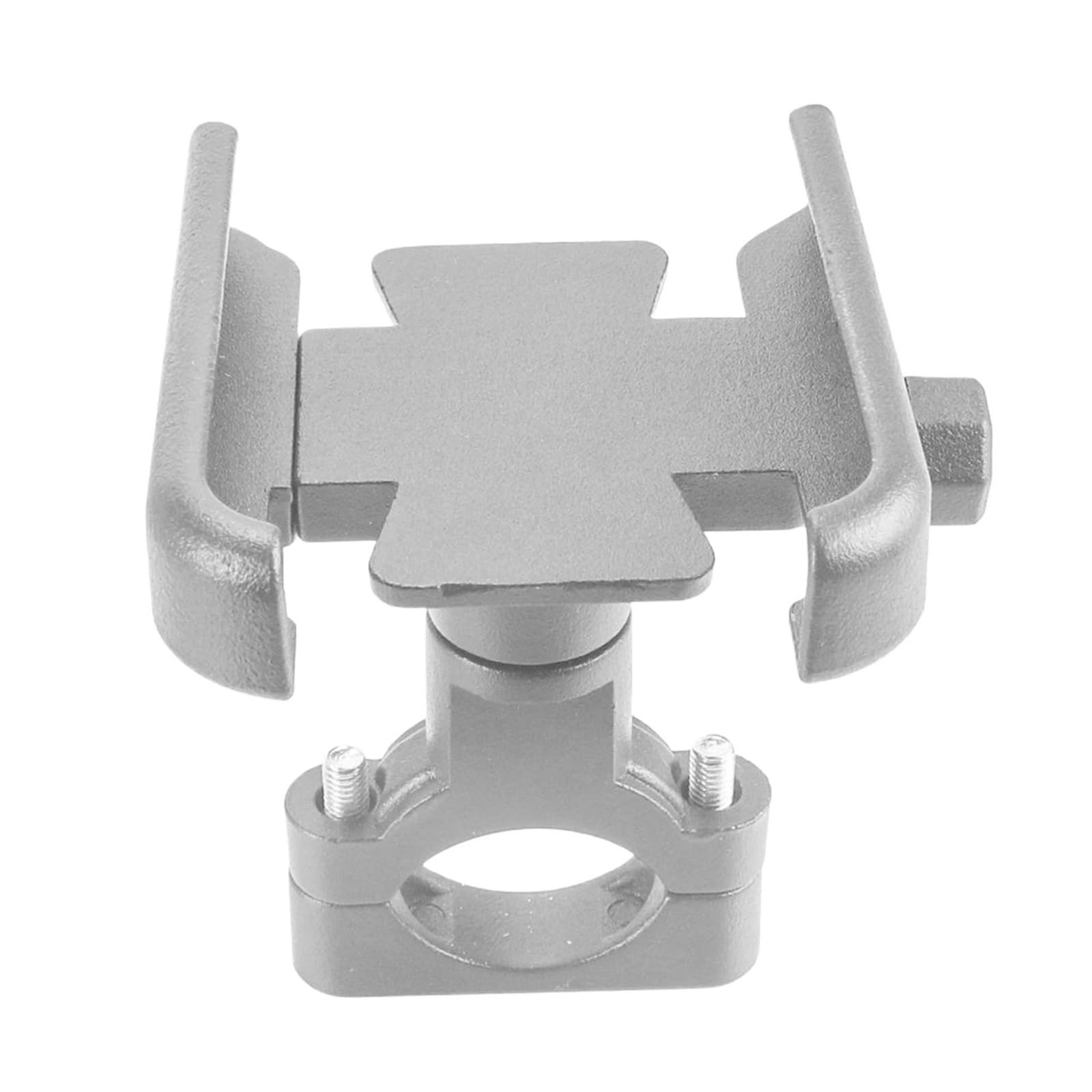 Support téléphone guidon moto T-Max 500 2001-2008 argent KLAUER - 5