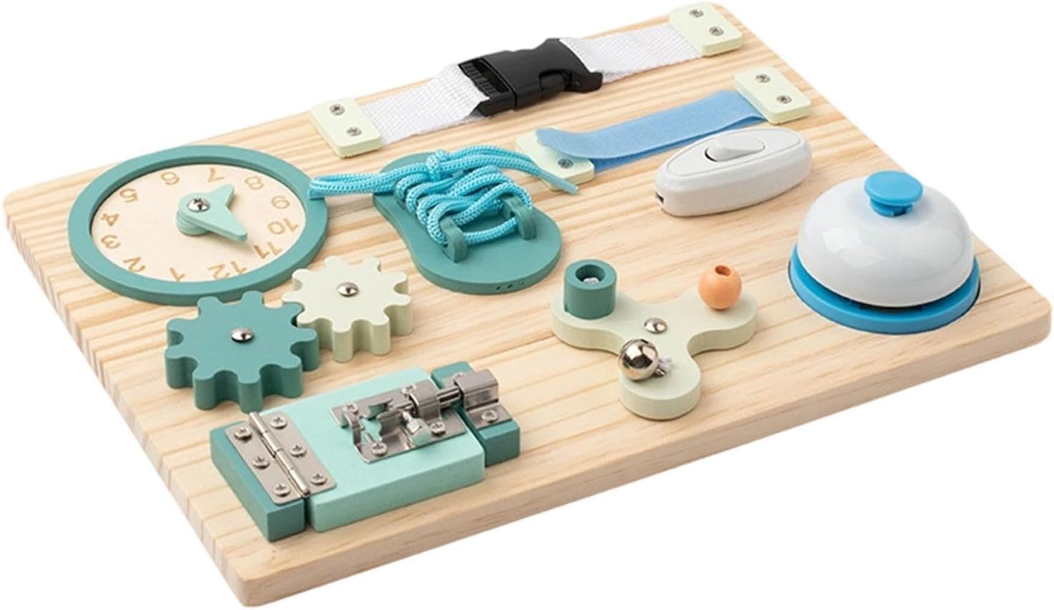 Busy Board Learning Activity Early Learning with Switch Latch Activity Board
