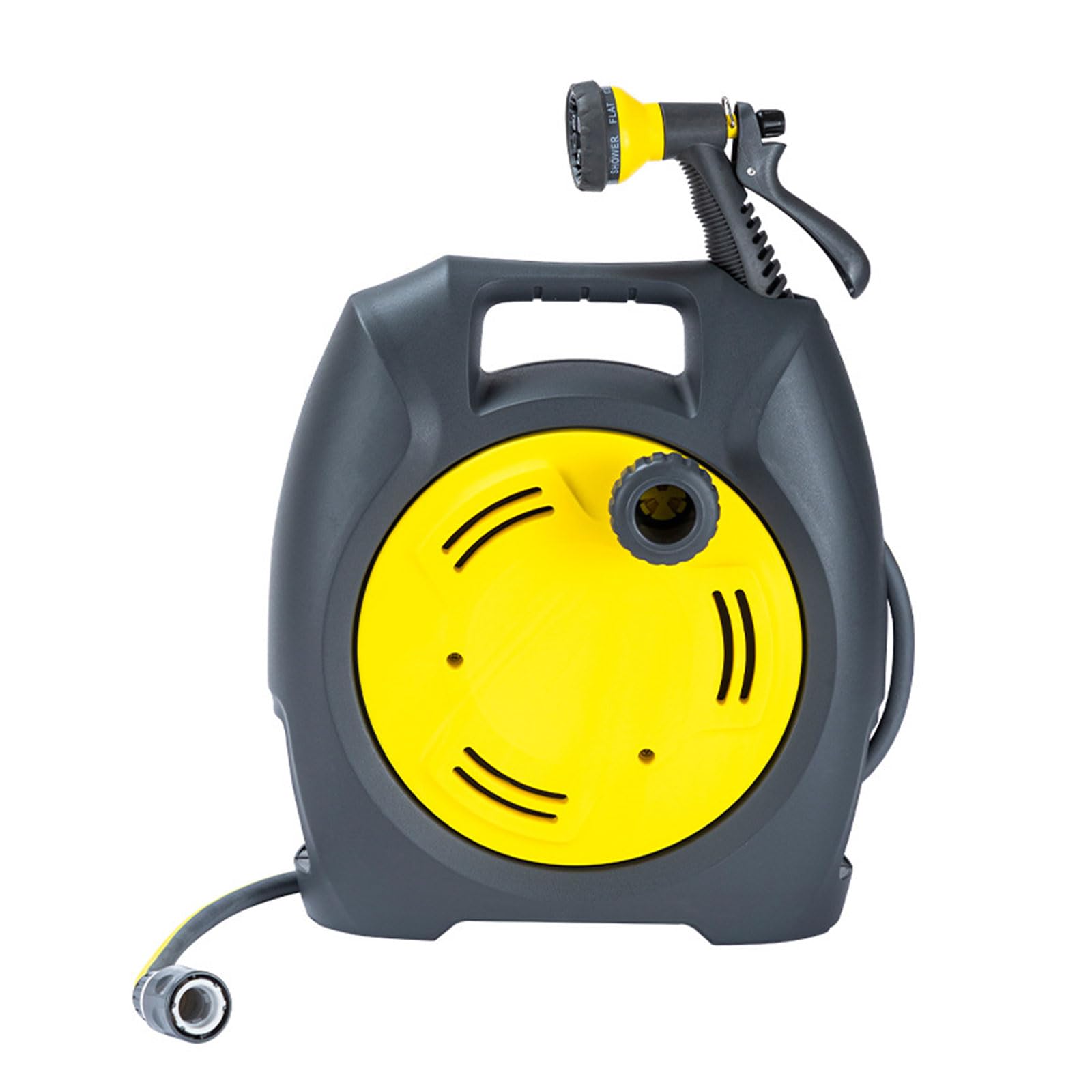 Retractable Hose Reels Desk Portable Garden Hose Reels Water for Garden Watering and Auto Car Washing Tool Watering Equipment