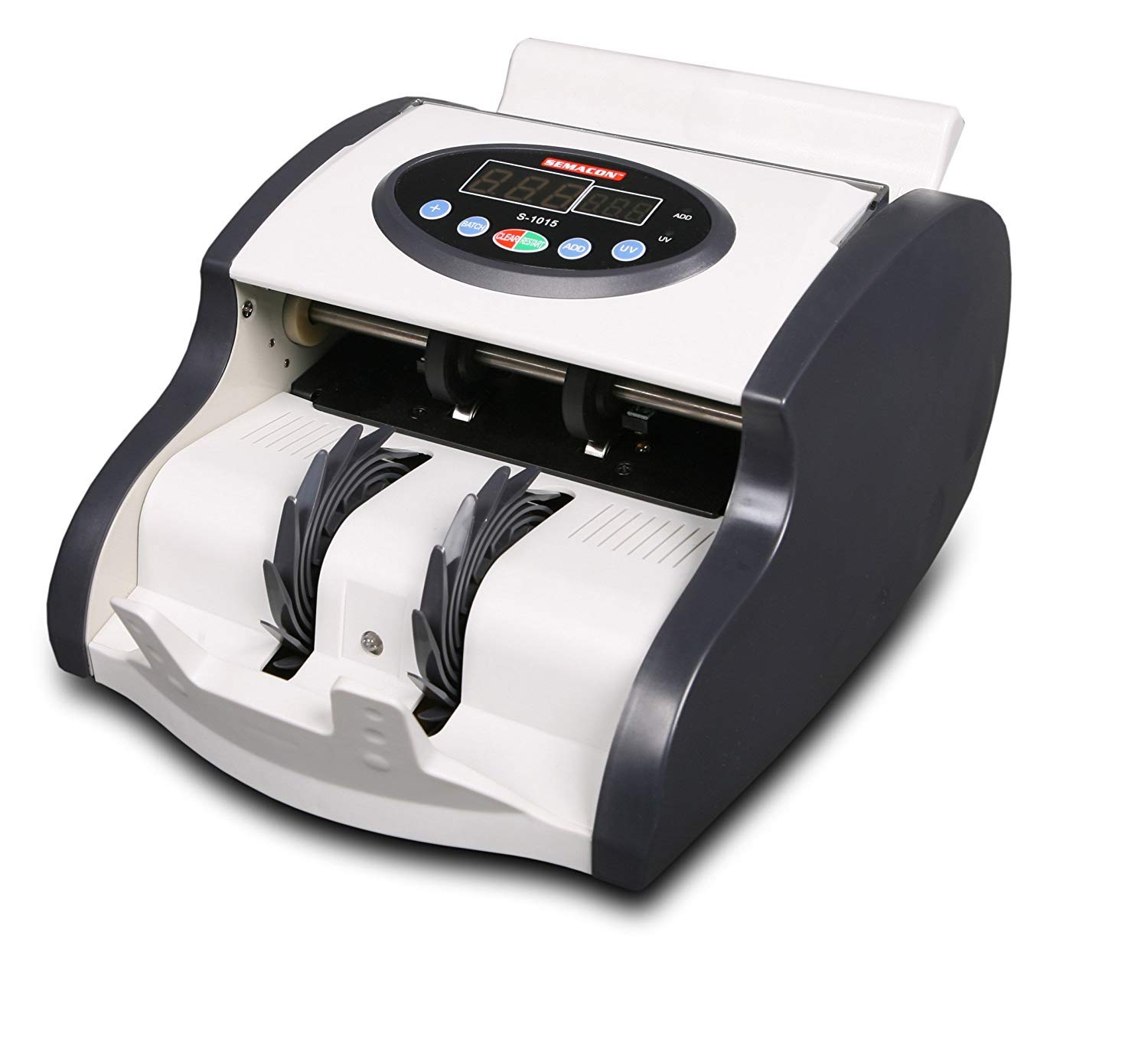 Semacon1015 Series 1000 Mini Compact High Speed Currency Counters with UV Detection and Counting Speed of 900 Notes Per Minute