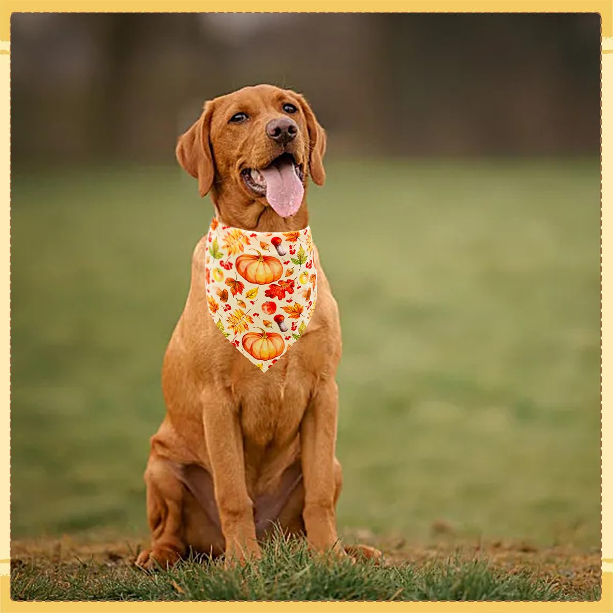 Lot de 100 bandanas pour chien - Motif feuilles - Motif forêt d'automne - Foulards triangulaires pour garçons et filles de petite et moyenne taille