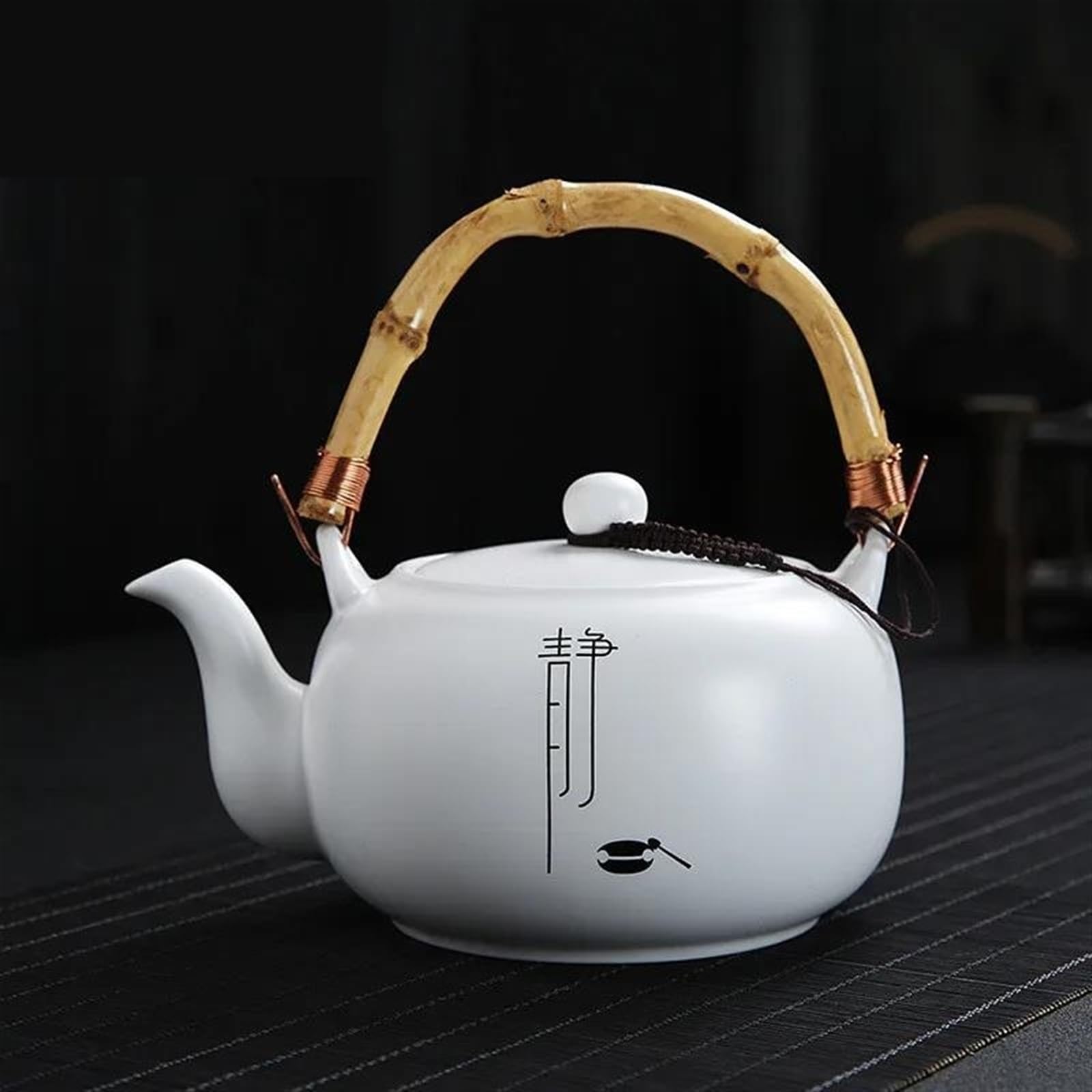 Zestaw do herbaty popołudniowej, zestaw do herbaty Kung Fu, chiński zestaw do herbaty, zestaw do herbaty popołudniowej, zestaw do herbaty domowej Beauty Tea, biały zaparzacz do herbaty z porcelany,