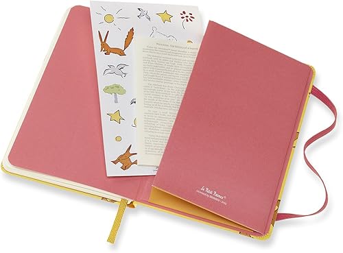 Miniatura 11 de Moleskine Edición limitada Petit Prince - Agenda semanal de 12 meses de 2019, tapa dura, bolsillo (3.5 x 5.5 pulgadas), amarillo girasol